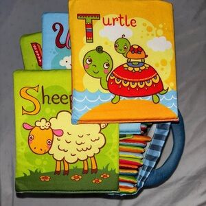 Colorful Children's Soft Alphabet Card Set
